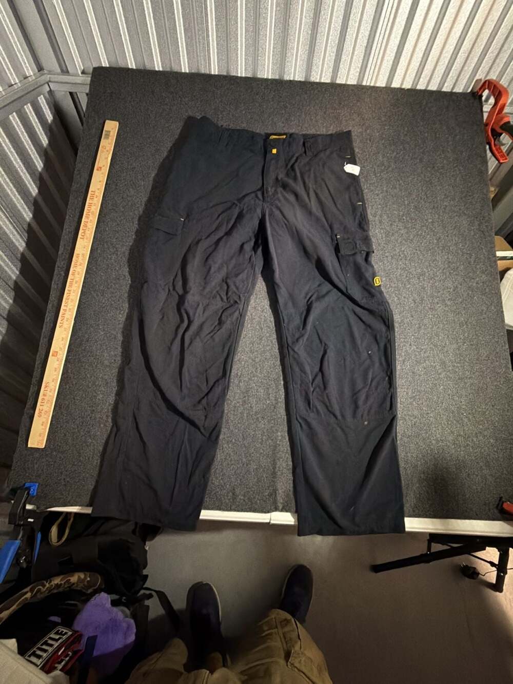 Ironclad Performance Wear Black Cargo Work Pants